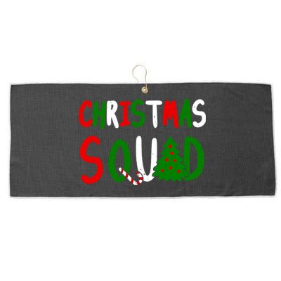 Christmas Squad Family Matching Large Microfiber Waffle Golf Towel