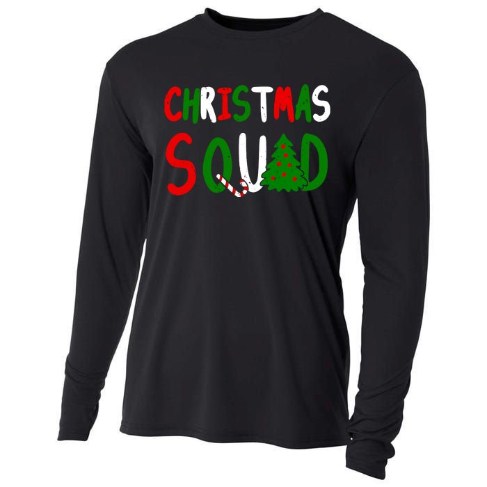 Christmas Squad Family Matching Cooling Performance Long Sleeve Crew