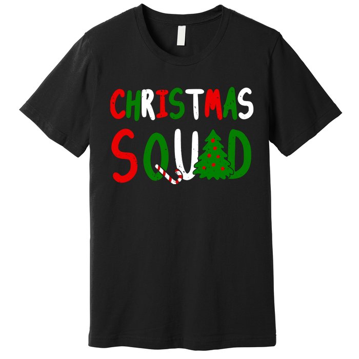 Christmas Squad Family Matching Premium T-Shirt