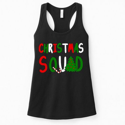 Christmas Squad Family Matching Womens Tank Top