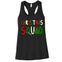 Christmas Squad Family Matching Women's Racerback Tank