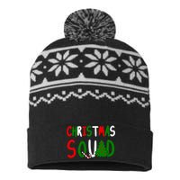 Christmas Squad Family Matching USA-Made Snowflake Beanie