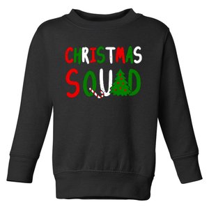 Christmas Squad Family Matching Toddler Sweatshirt