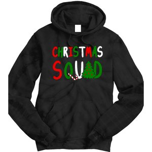 Christmas Squad Family Matching Tie Dye Hoodie