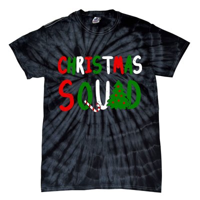 Christmas Squad Family Matching Tie-Dye T-Shirt