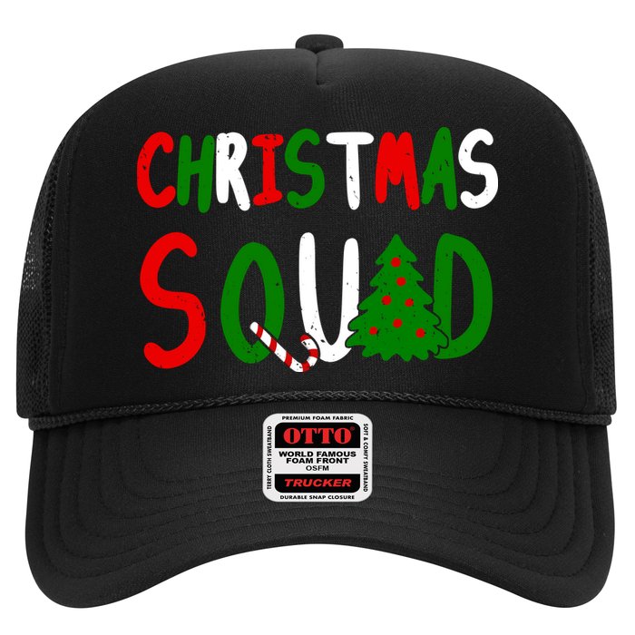 Christmas Squad Family Matching Trucker Hat