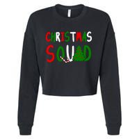 Christmas Squad Family Matching Cropped Pullover Crew