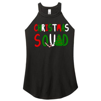 Christmas Squad Family Matching Women's Perfect Tri Rocker Tank