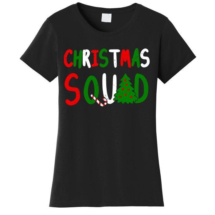 Christmas Squad Family Matching Women's T-Shirt