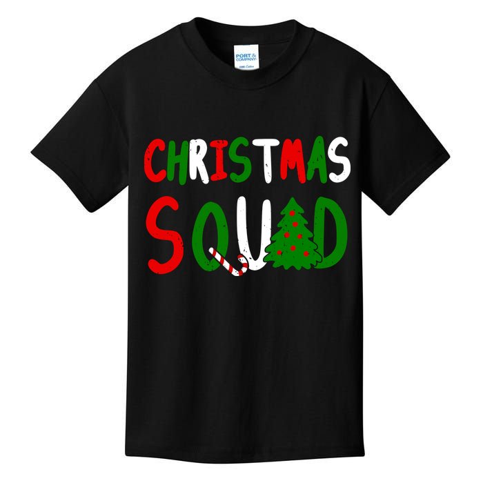 Christmas Squad Family Matching Kids T-Shirt