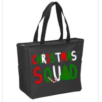 Christmas Squad Family Matching Zip Tote Bag