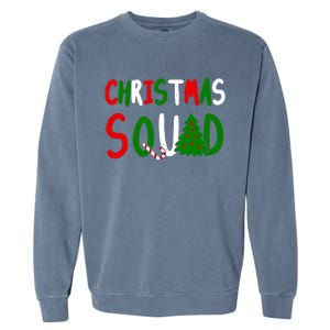 Christmas Squad Family Matching Garment-Dyed Sweatshirt