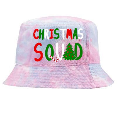 Christmas Squad Family Matching Tie-Dyed Bucket Hat