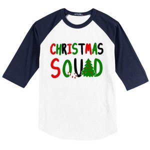 Christmas Squad Family Matching Baseball Sleeve Shirt