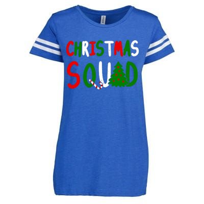 Christmas Squad Family Matching Enza Ladies Jersey Football T-Shirt