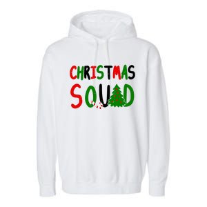 Christmas Squad Family Matching Garment-Dyed Fleece Hoodie