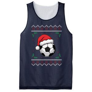 Christmas Santa Football Xmas Ugly Soccer Mesh Reversible Basketball Jersey Tank