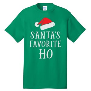 Christmas Santas Favorite Ho Funny Xmas Tall T-Shirt