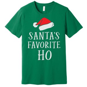 Christmas Santas Favorite Ho Funny Xmas Premium T-Shirt