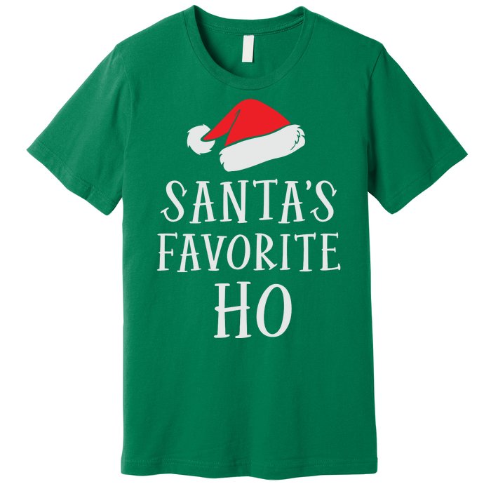 Christmas Santas Favorite Ho Funny Xmas Premium T-Shirt