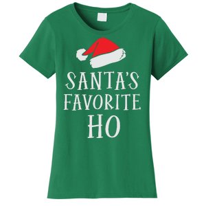 Christmas Santas Favorite Ho Funny Xmas Women's T-Shirt