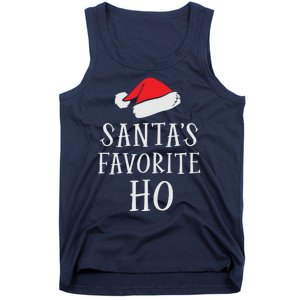 Christmas Santas Favorite Ho Funny Xmas Tank Top