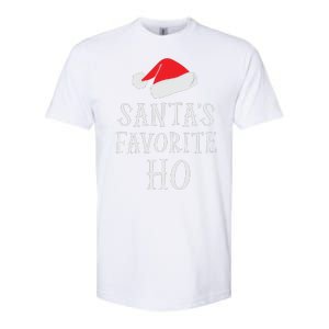 Christmas Santas Favorite Ho Funny Xmas Softstyle CVC T-Shirt