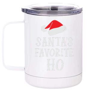 Christmas Santas Favorite Ho Funny Xmas 12 oz Stainless Steel Tumbler Cup