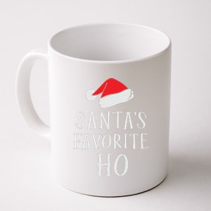 Christmas Santas Favorite Ho Funny Xmas Coffee Mug