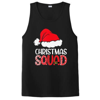 Christmas Squad Family Group Matching Santa Hat Xmas PosiCharge Competitor Tank