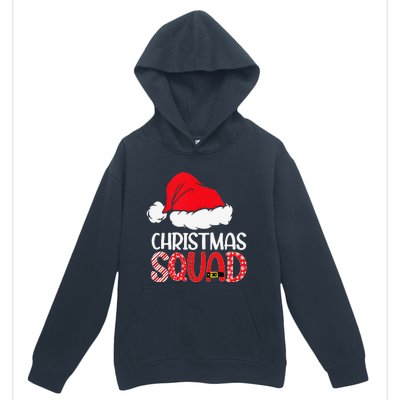 Christmas Squad Family Group Matching Santa Hat Xmas Urban Pullover Hoodie