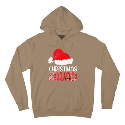 Christmas Squad Family Group Matching Santa Hat Xmas Hoodie