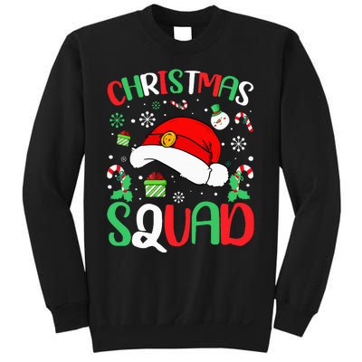 Christmas Squad Family Group Matching Christmas Pajama Party Sweatshirt