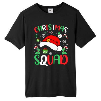 Christmas Squad Family Group Matching Christmas Pajama Party Tall Fusion ChromaSoft Performance T-Shirt