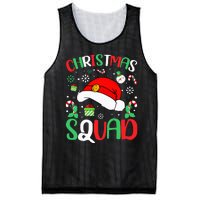 Christmas Squad Family Group Matching Christmas Pajama Party Mesh Reversible Basketball Jersey Tank