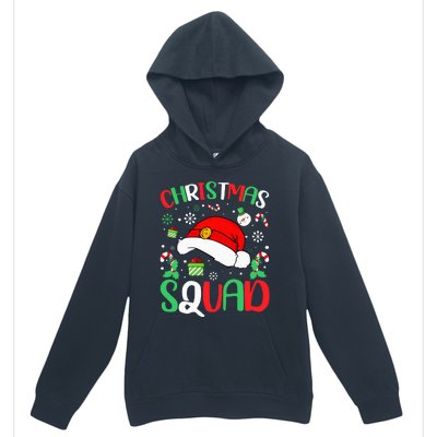 Christmas Squad Family Group Matching Christmas Pajama Party Urban Pullover Hoodie