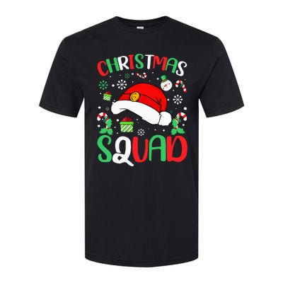 Christmas Squad Family Group Matching Christmas Pajama Party Softstyle CVC T-Shirt