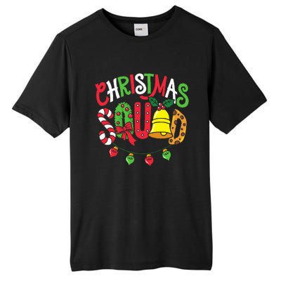 Christmas Squad Family Matching Pajama Funny Xmas Tall Fusion ChromaSoft Performance T-Shirt