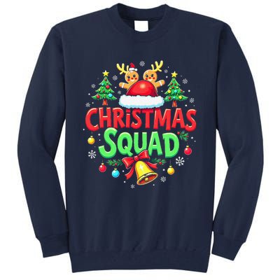 Christmas Squad Family Matching Xmas Christmas Pajamas Tall Sweatshirt