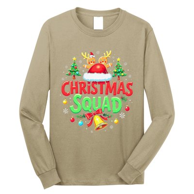 Christmas Squad Family Matching Xmas Christmas Pajamas Long Sleeve Shirt