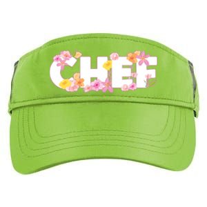 Chef Spring Floral Adult Drive Performance Visor