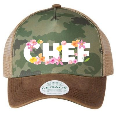 Chef Spring Floral Legacy Tie Dye Trucker Hat