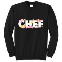 Chef Spring Floral Sweatshirt