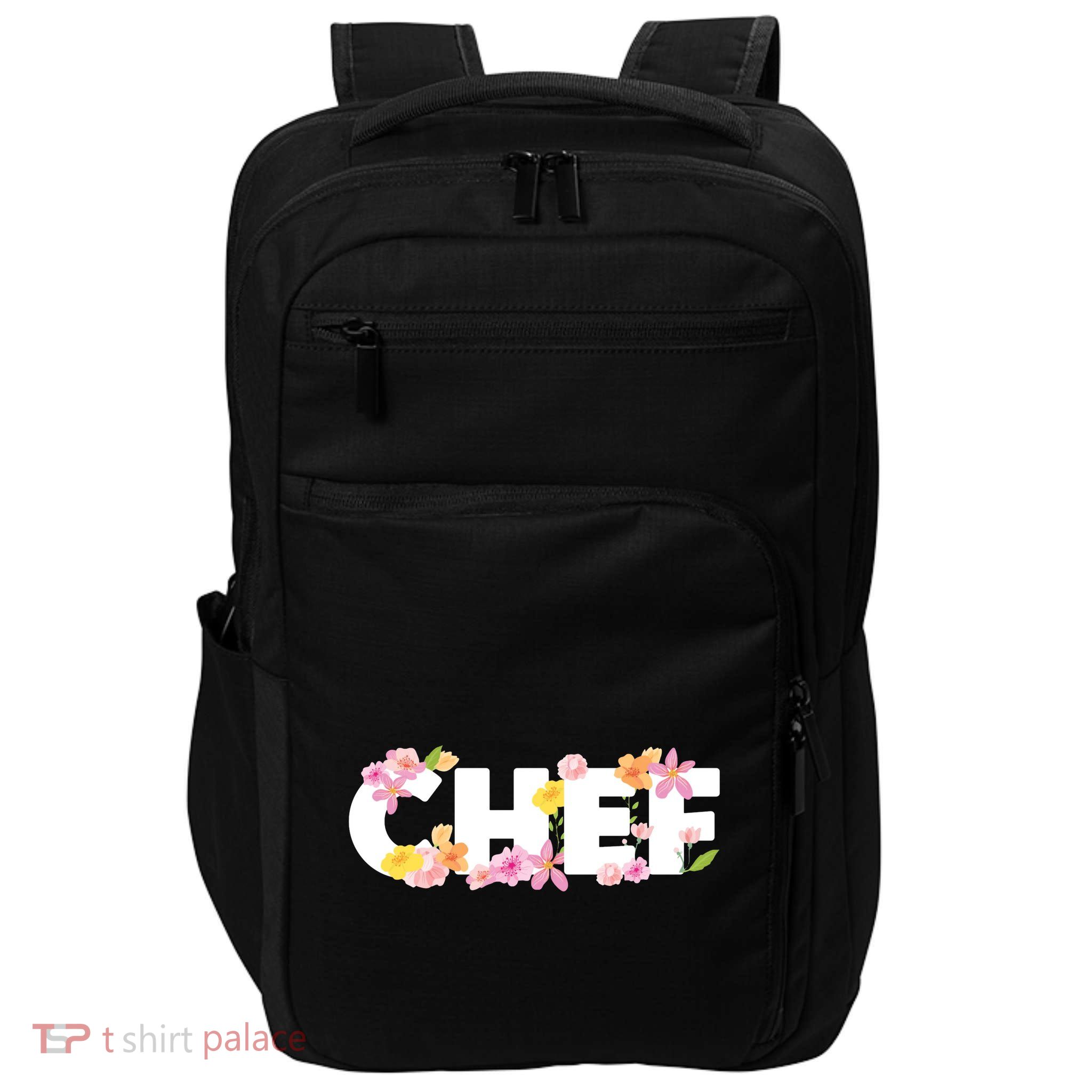 Chef Spring Floral Impact Tech Backpack