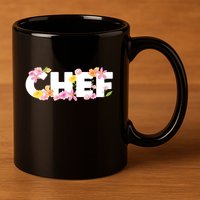 Chef Spring Floral 11oz C Handle Ceramic Mug