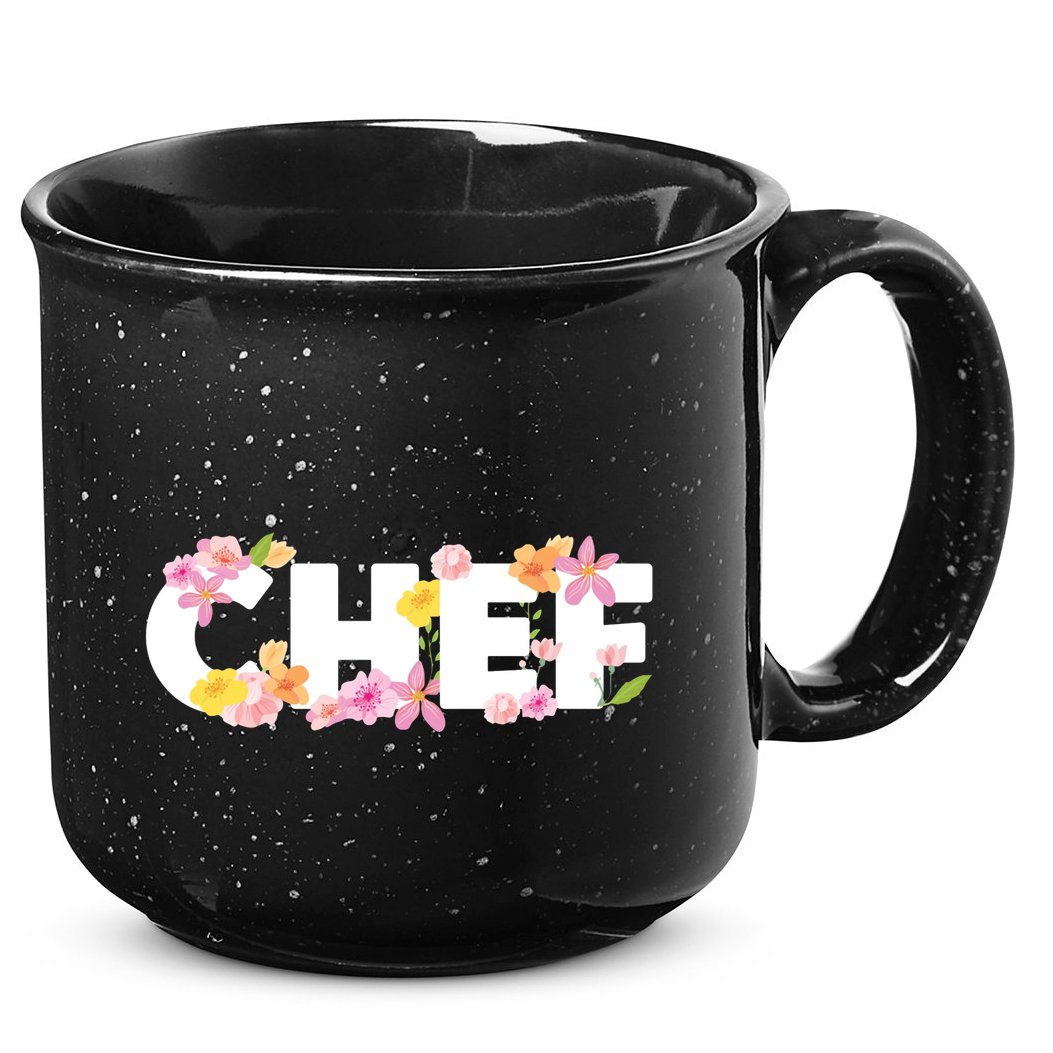 Chef Spring Floral 15oz Campfire Ceramic Mug