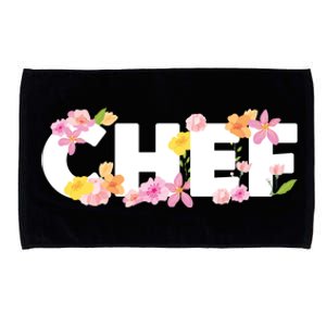 Chef Spring Floral Microfiber Hand Towel