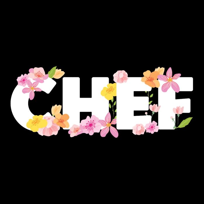 Chef Spring Floral Full Zip Hoodie