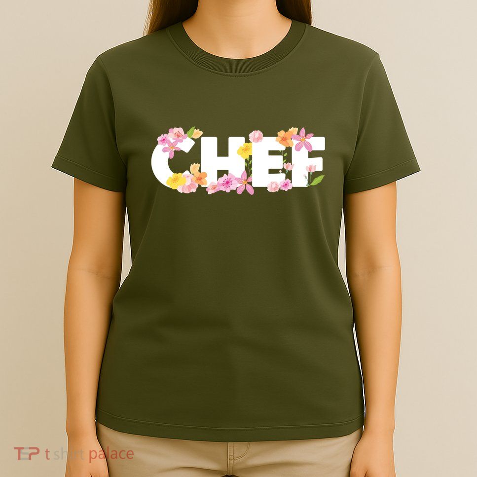 Chef Spring Floral T-Shirt