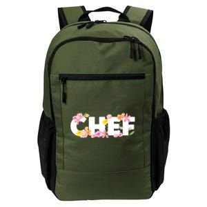 Chef Spring Floral Daily Commute Backpack